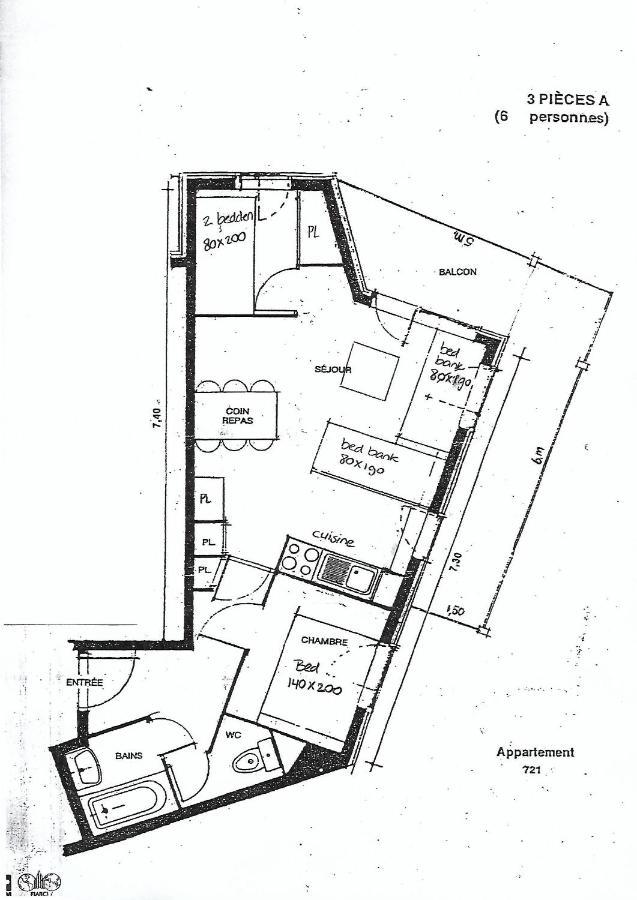 Necou 721 Apartamento Saint-Martin-de-Belleville Exterior foto